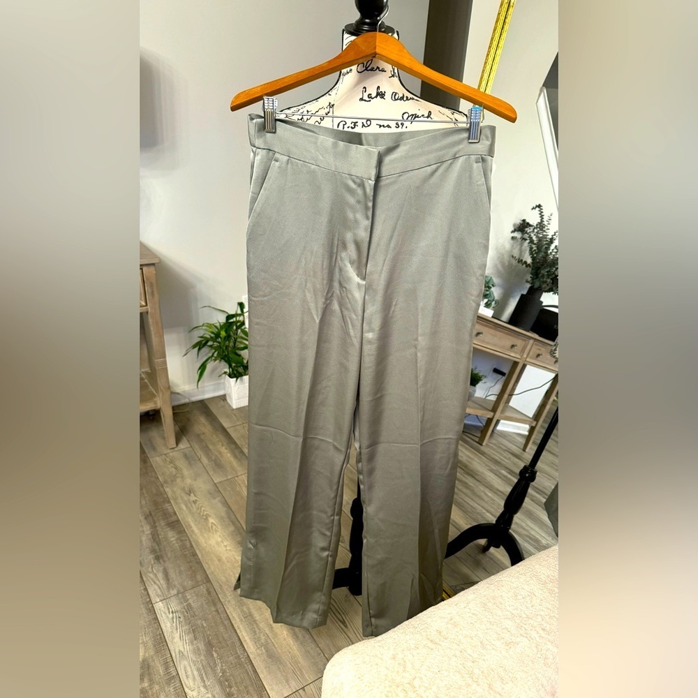 Stylish Gray Dress Pants